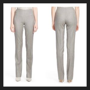 RALPH LAUREN BLACK LABEL Long Gray Wool Slacks